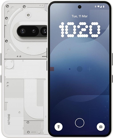 Nothing Phone (3a) (8GB+128GB) White, Unlocked A - CeX (UK): - Buy